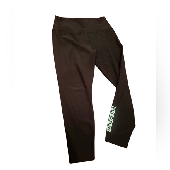 Peloton Cadence Legging light blue/mint peloton logo